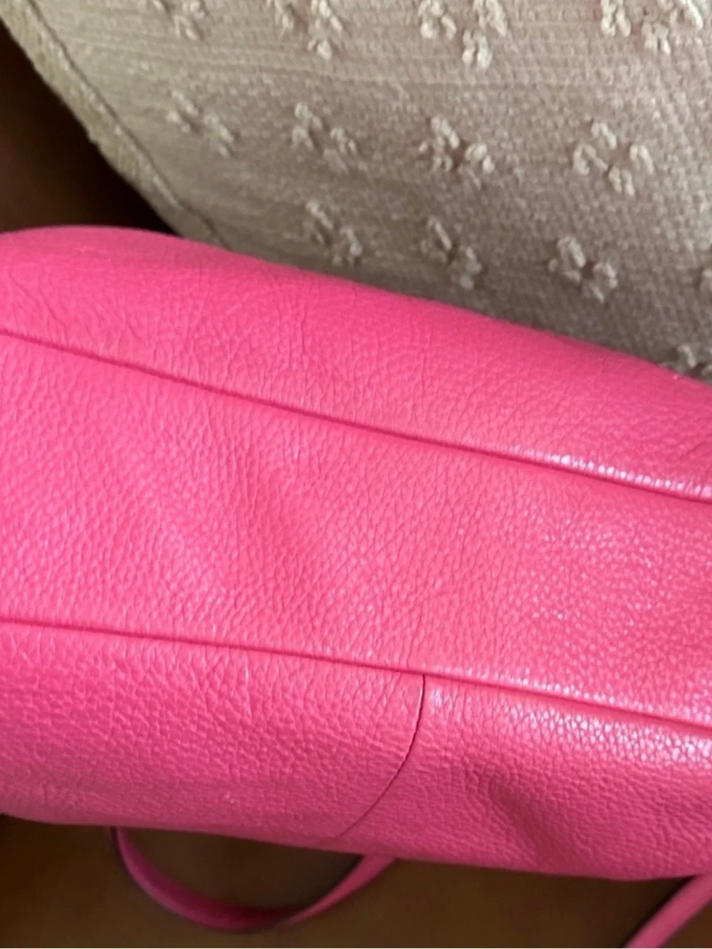 Coach Pink Leather Bag